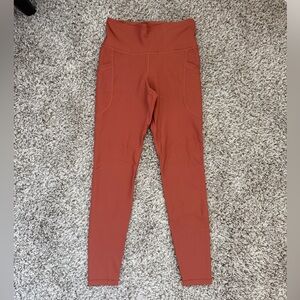 Old Navy Active High-Rise Rust Leggings